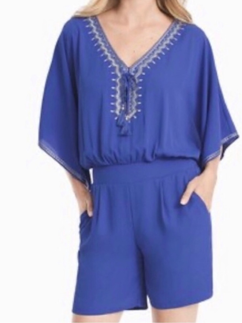 White House Black Market Royal Blue Dress‎ (Size 10)